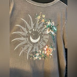 O’Neill XL Boyfriend T-shirt light grey